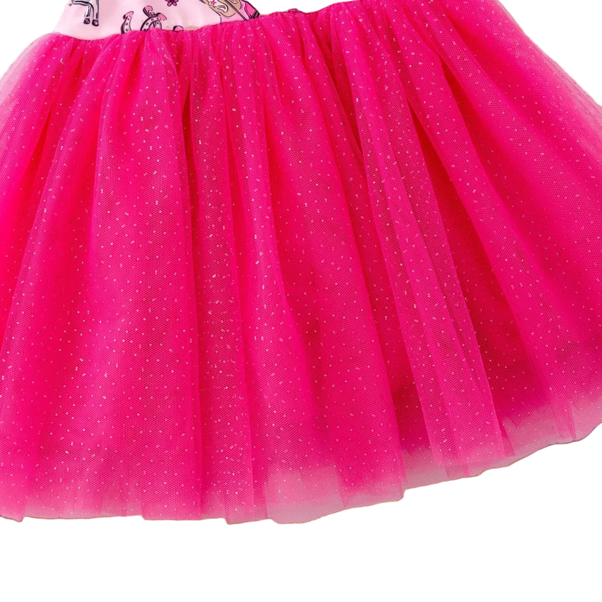 Pink Western Tutu Dress for Girls image 3