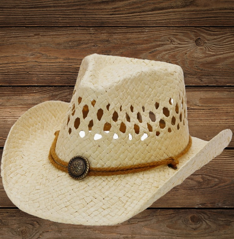 Kids Tycoon Half Taco Paper Straw Cowboy Hat: Western Style for Young Adventurer image 8