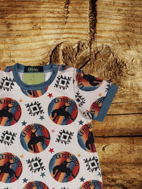 Let’s Rodeo Boy Romper image 4