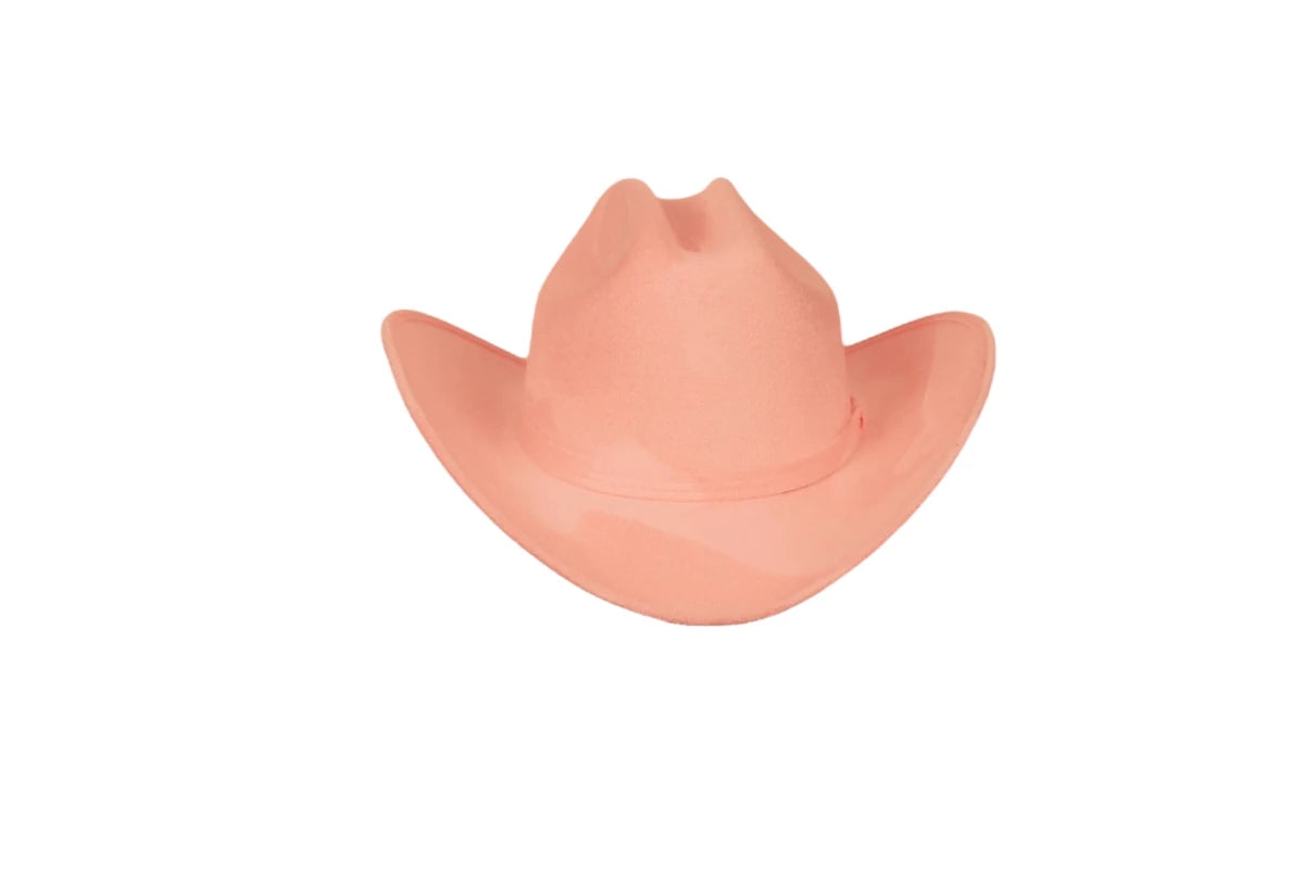 Kids Yellowstone Cattleman Western Hat – Vegan Suede Cowboy Hat