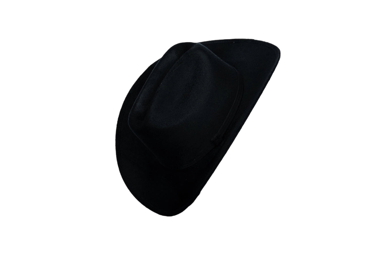 Kids Yellowstone Cattleman Western Hat – Vegan Suede Cowboy Hat image 4