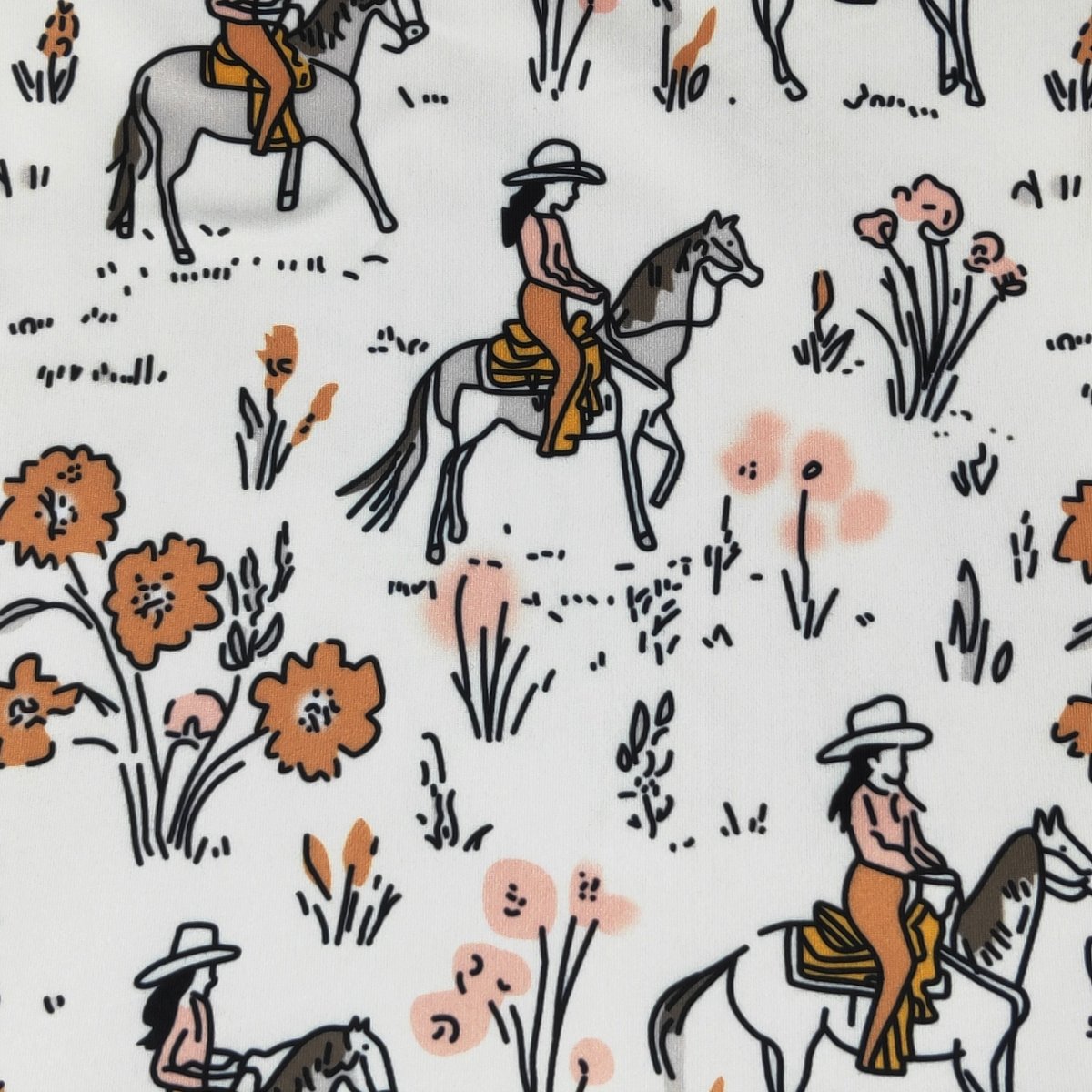 Tawny Cowgirl Girls Boutique Set