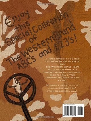 The Western Brand ABC's & 123's Hardcover Collection | Ages 2-6