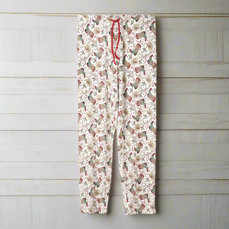 Western Christmas Family Matching Bamboo Pajamas