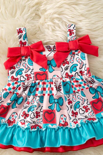 Coquette Western Patchwork Swing Set — Baby & Toddler Girls