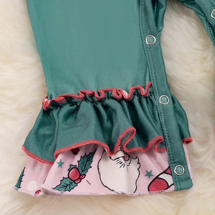 Western Wonderland Baby Romper - Two-Steppin' Christmas Trees in Every Boot! image 3