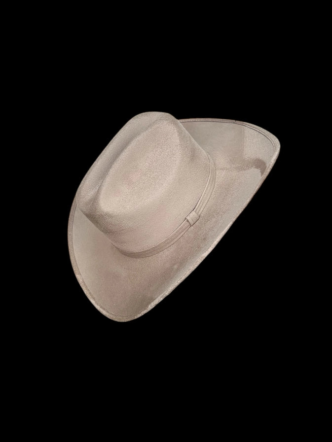Kids Yellowstone Cattleman Western Hat – Vegan Suede Cowboy Hat image 1