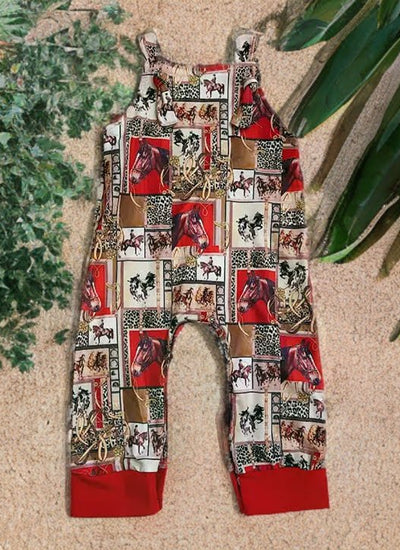 Giddy-Up Gallop: Farm & Horse Adventure Baby Jumpsuit