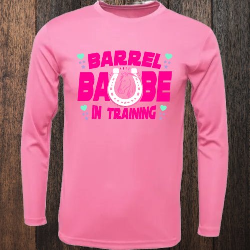 Barrel Babe in Training Long-Sleeved Toddler & Youth T-Shirt image 2