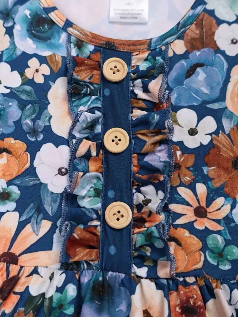 Blooming Cowgirl Ruffle Dress image 3
