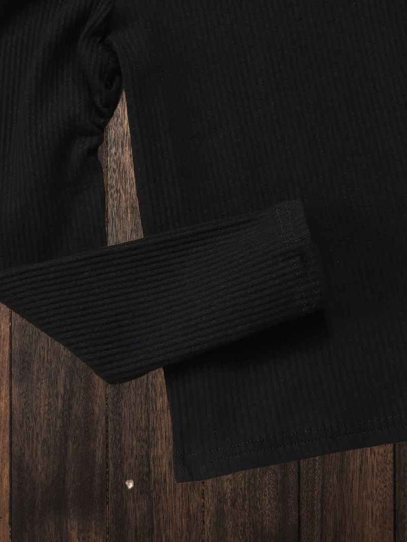 Cowgirl’s Black Cozy Essential Long Sleeve Shirt image 1