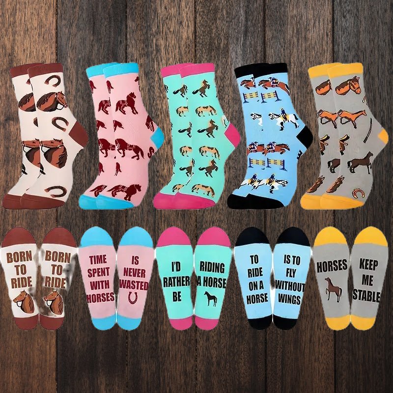 Pony Power Cozy Socks for Kids image 0