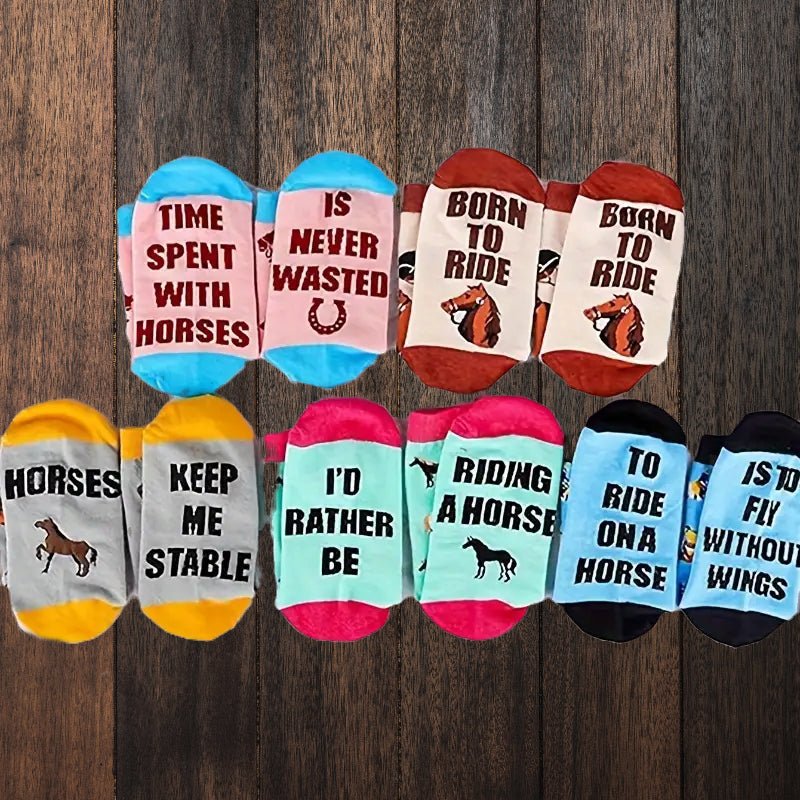 Pony Power Cozy Socks for Kids image 1