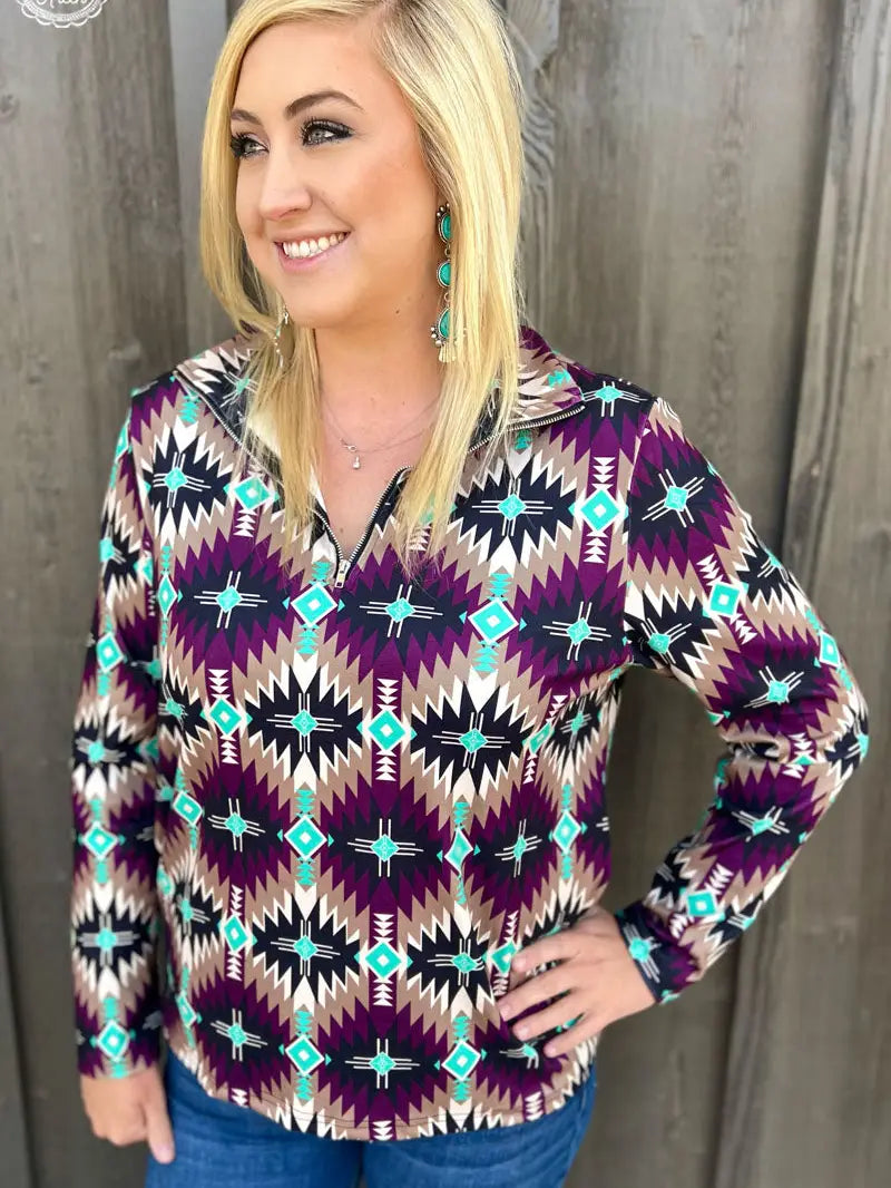 Mommy & Me Collection - Badlands Beauty Pullover (Adult) image 0