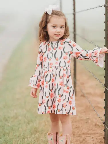 Rose Horseshoe Charm Bell Dress image 1