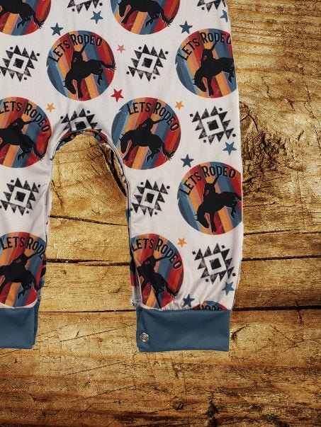 Let’s Rodeo Boy Romper image 3