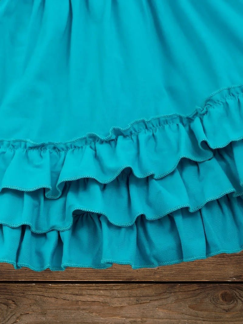 Close-up of western cowgirl outfit set with headband