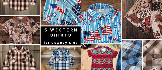 5 Kids Western Shirts in USA