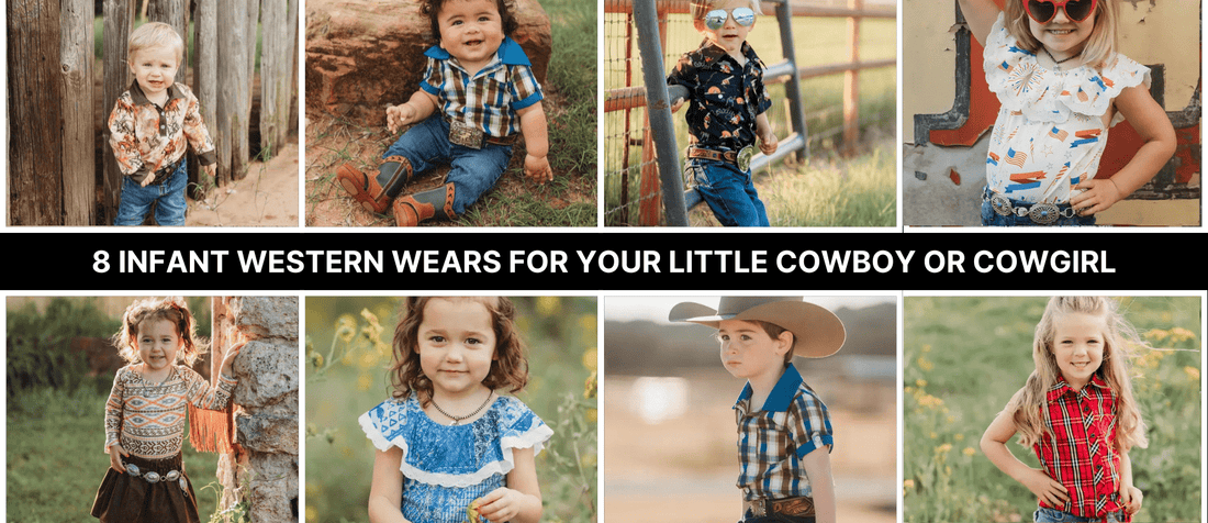 8 Infant Western Shirts That’ll Have Your Little Cowboy or Cowgirl Rodeo-Ready