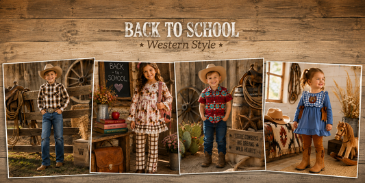 Back-to-School Western Style: Trendy Outfits for Little Cowboys & Cowgirls