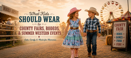 What Kids Should Wear to County Fairs, Rodeos & Summer Western Events