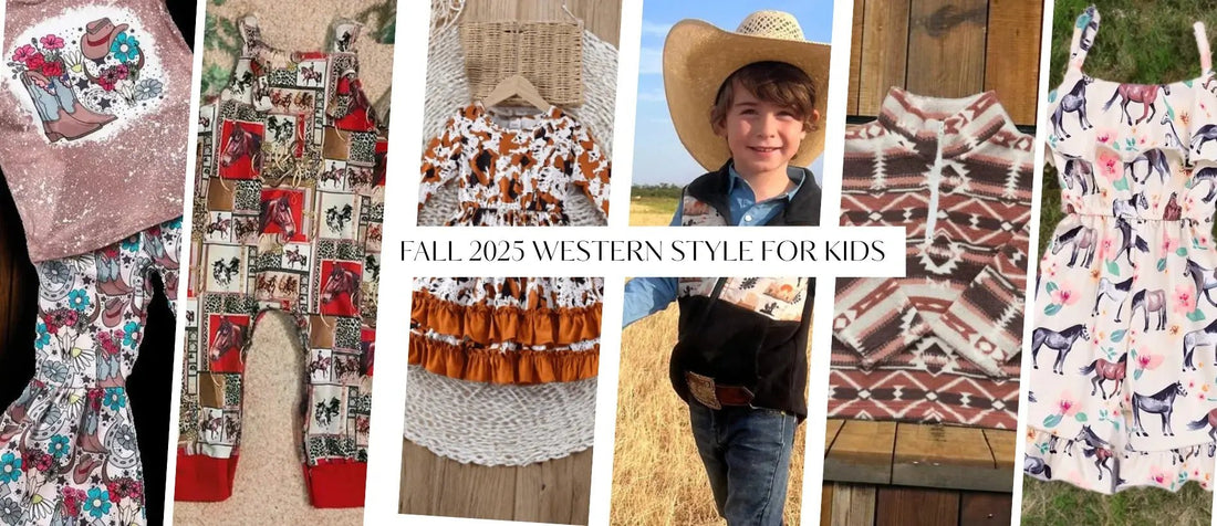 Cutest Western Clothing for Toddlers and Kids This Fall