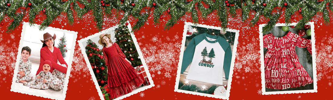 🎄 Red & Rodeo: Holiday High-Style for Little Cowgirls & Cowboys