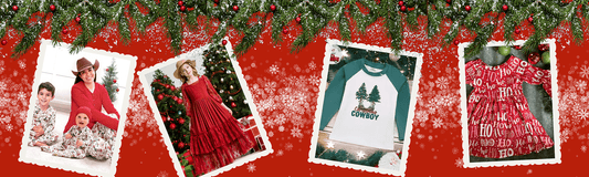 🎄 Red & Rodeo: Holiday High-Style for Little Cowgirls & Cowboys