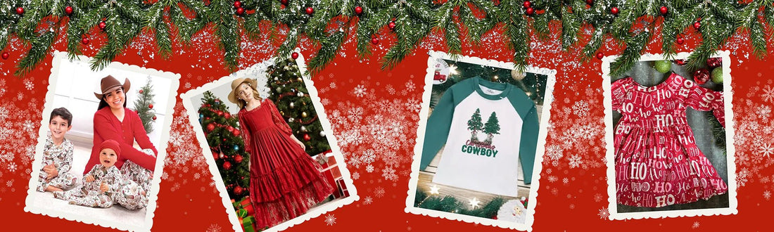 🎄 Red & Rodeo: Holiday High-Style for Little Cowgirls & Cowboys