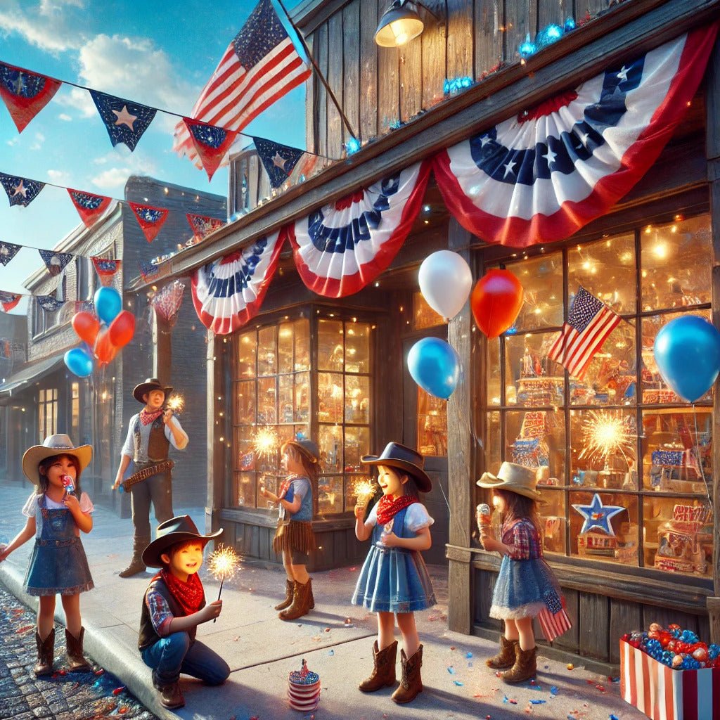 Western Kids 4th of July Celebration