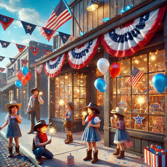 Western Kids 4th of July Celebration
