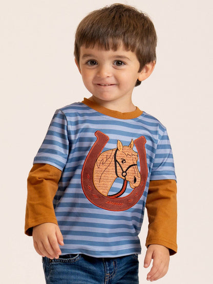 Lucky Horse Embroidered Shirt