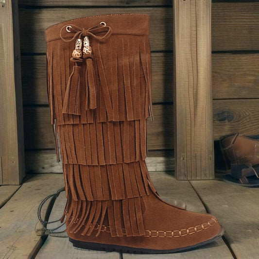 Kick Up the Fun: Fringe Fandango Extravaganza with our Fringy-15Y Boots! image 0