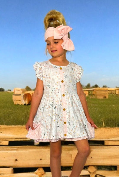 Horse Petal Girls Dress