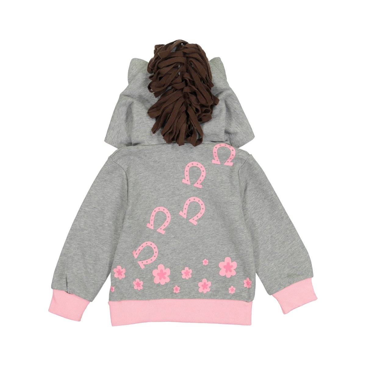 Pink Horse 3D Hoodie Toddler and Kids Western