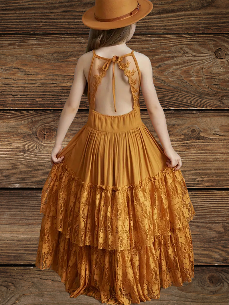 Western Belle Flowy Lace Dress image 3