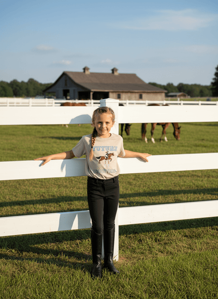 Future Equestrian Shirt - Kids Horse Rider Tee - Toddler Western Clothing