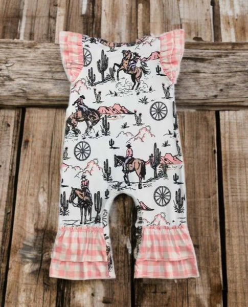 Buckaroo Baby Cowgirl Romper – Soft & Stylish Western Outfit