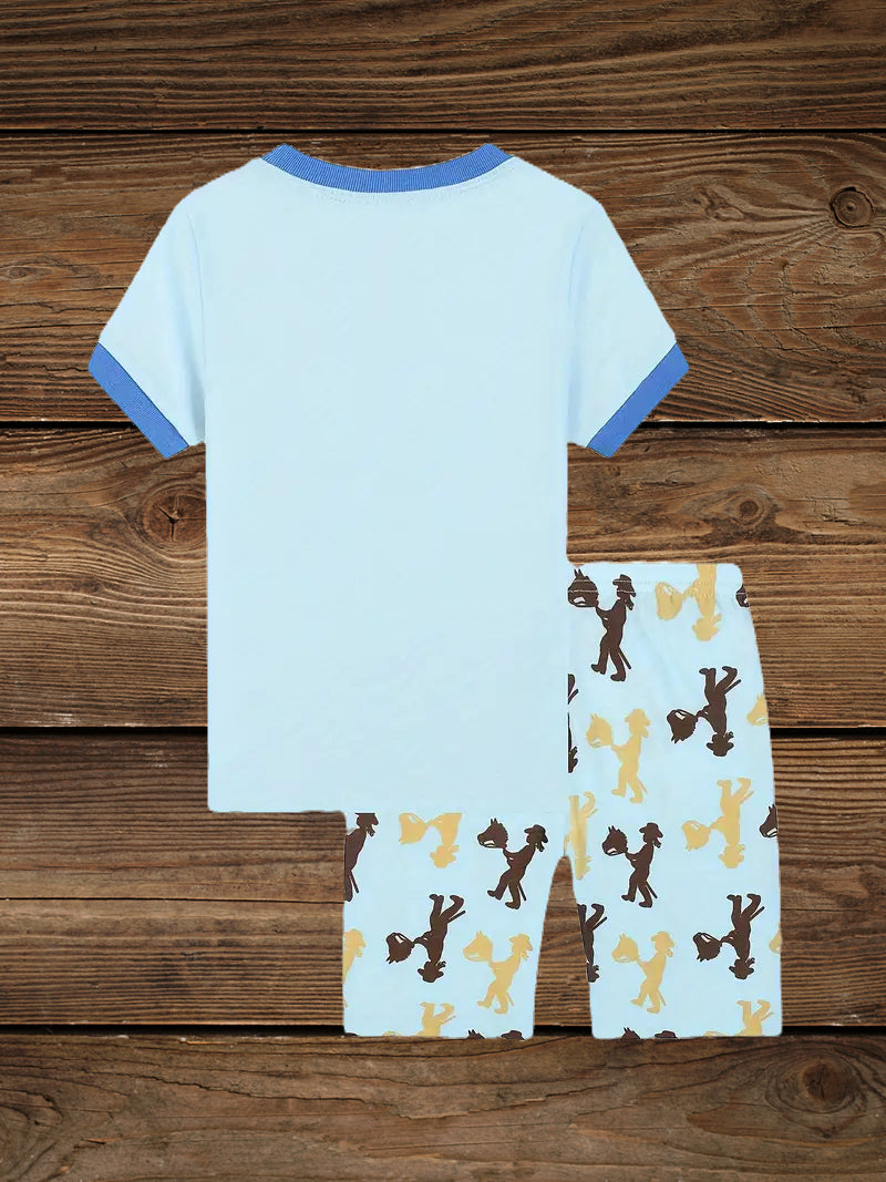 Yeehaw Cowboy Lasso Pajama Set image 1