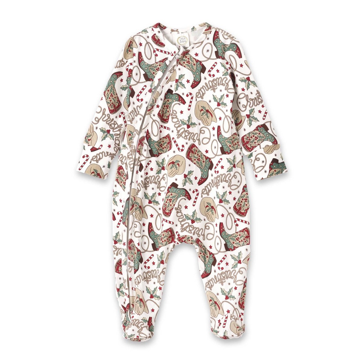 Western Christmas Family Matching Bamboo Pajamas
