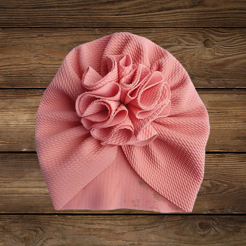Blossom Buddies: Western Chic Baby Turban Hats for Your Little Wildflower! image 5