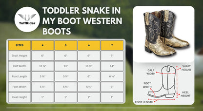 Tuffrider Children's Snake In My Western Boot:  Durability and Style image 7
