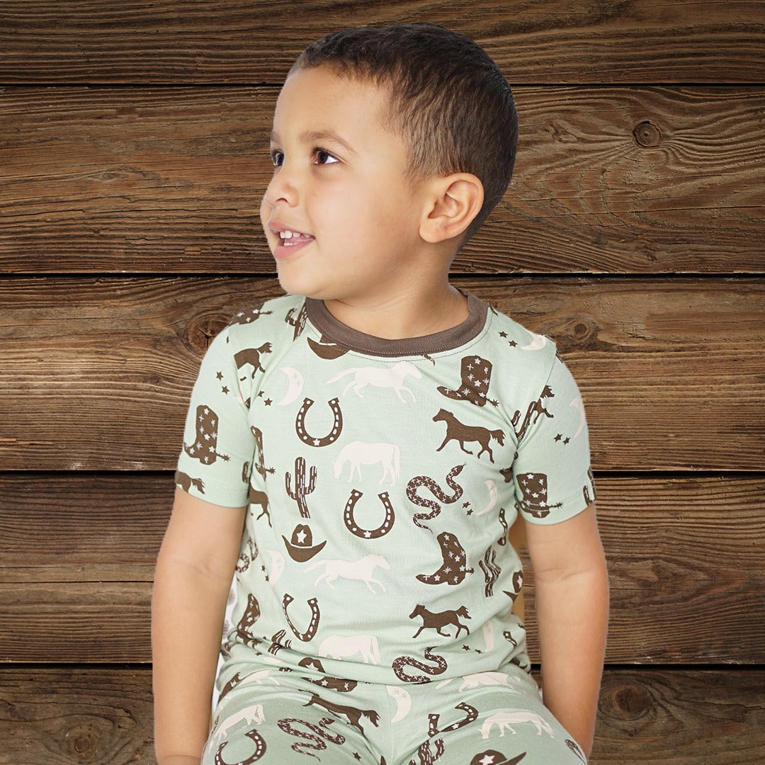 Giddyup Western Bamboo Pajamas for Kids: Dreamy Comfort for Little Wranglers image 5
