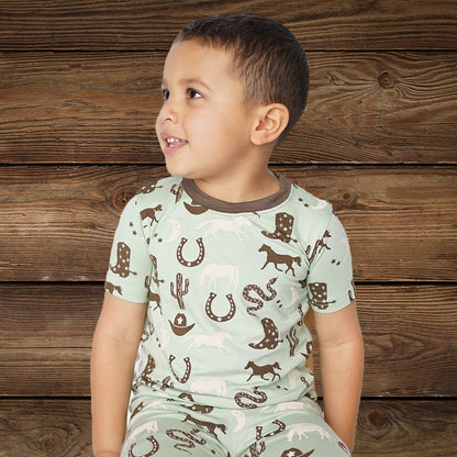 Giddyup Western Bamboo Pajamas for Kids: Dreamy Comfort for Little Wranglers image 5