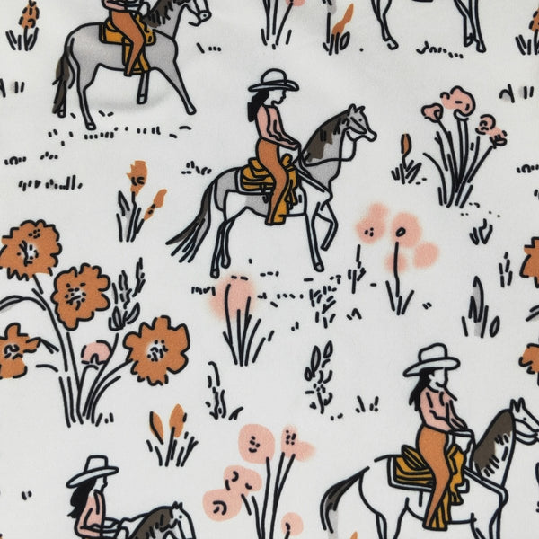 Tawny Cowgirl Girls Boutique Set