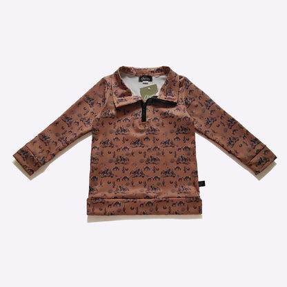 High Desert Cowboy Boys’ Western Quarter-Zip Pullover