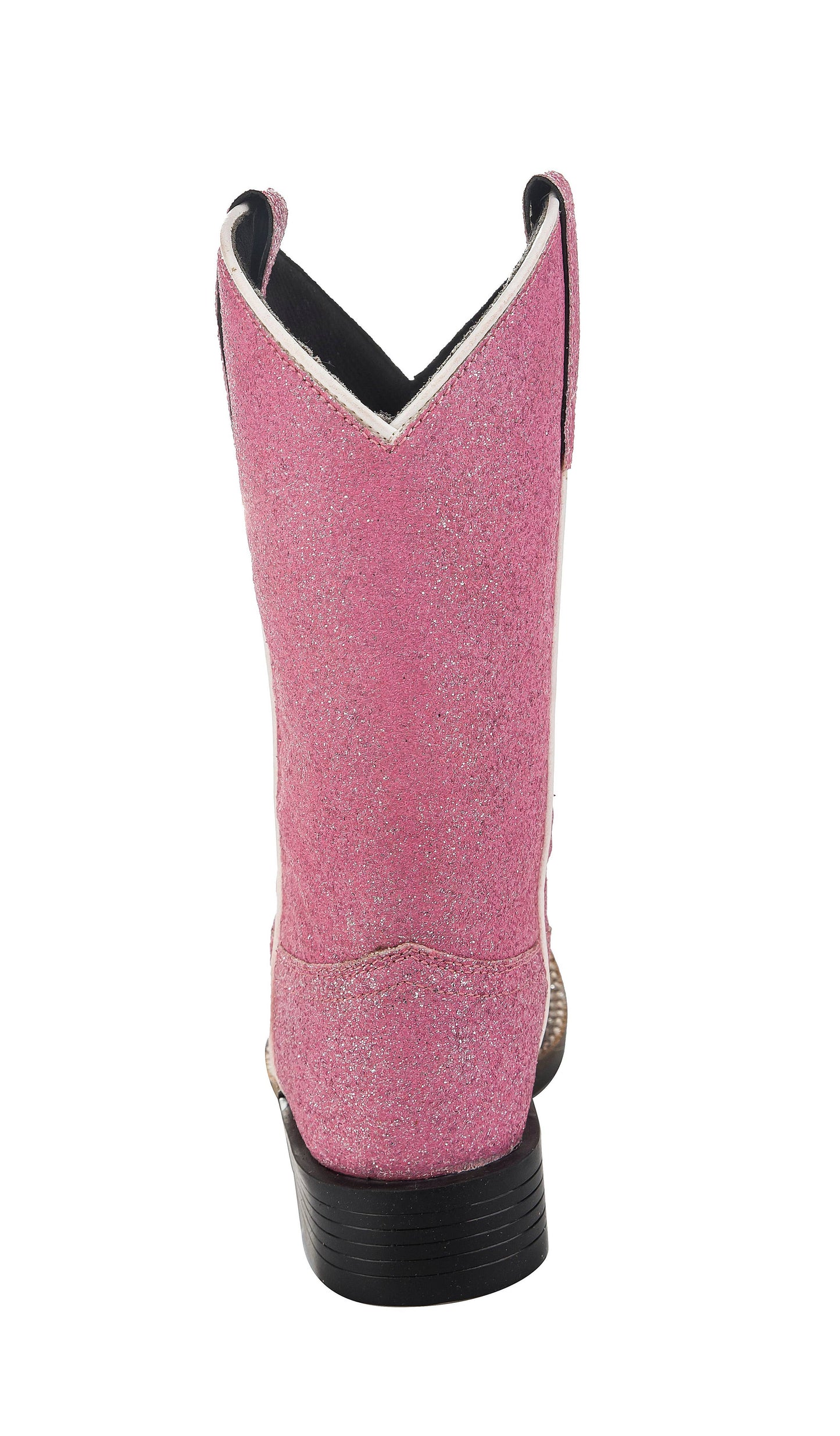 Sparkle Pink Glitter Western Boots