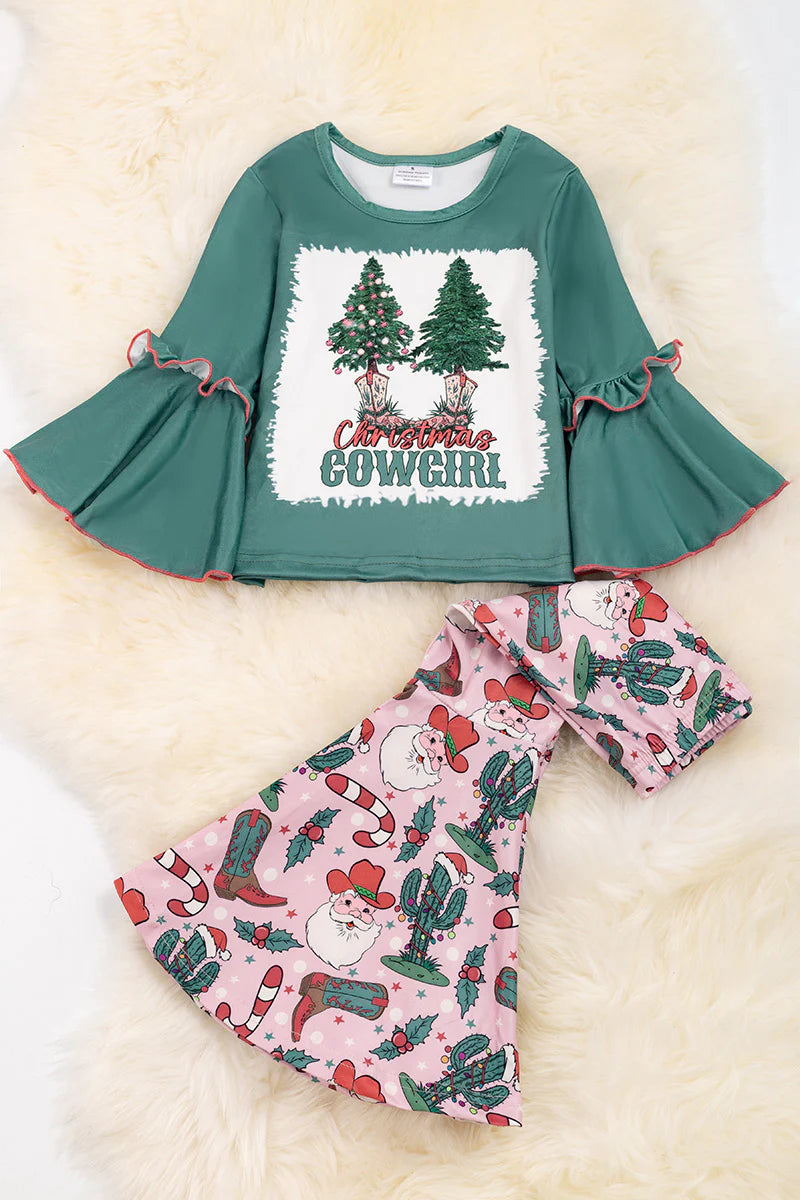 Christmas Trees & Boots Bonanza Pant Set image 1