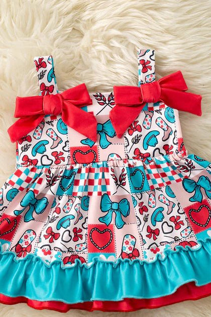 Coquette Western Patchwork Swing Set — Baby & Toddler Girls