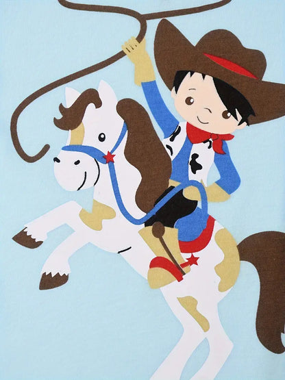 Yeehaw Cowboy Lasso Pajama Set image 2